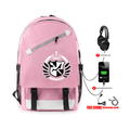 Danganronpa Backpack with USB Charging Port (6 Colors) - G