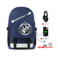 Danganronpa Backpack with USB Charging Port (6 Colors) - G