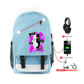 Danganronpa Backpack with USB Charging Port (6 Colors) - I