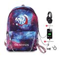 Danganronpa Backpack with USB Charging Port (6 Colors)