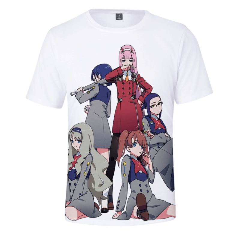 Darling in the FranXX Anime T-Shirt - H