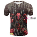 Deadpool Wade Winston Wilson T-Shirt - F