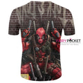 Deadpool Wade Winston Wilson T-Shirt - F