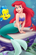 The Little Mermaid Ariel Cosplay Wig