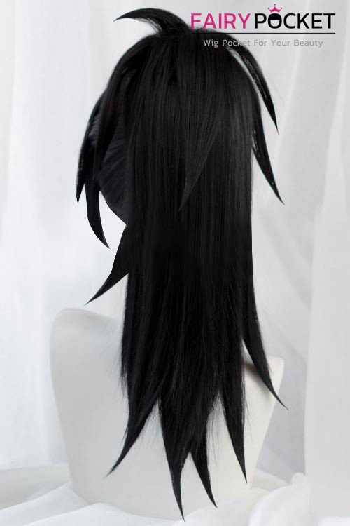 Anime Dororo Cosplay Hair Hyakkimaru Cosplay Black Hair Men Synthetic Hair  Cos