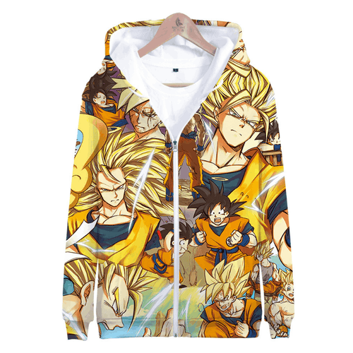 Dragon Ball Anime Jacket/Coat - S