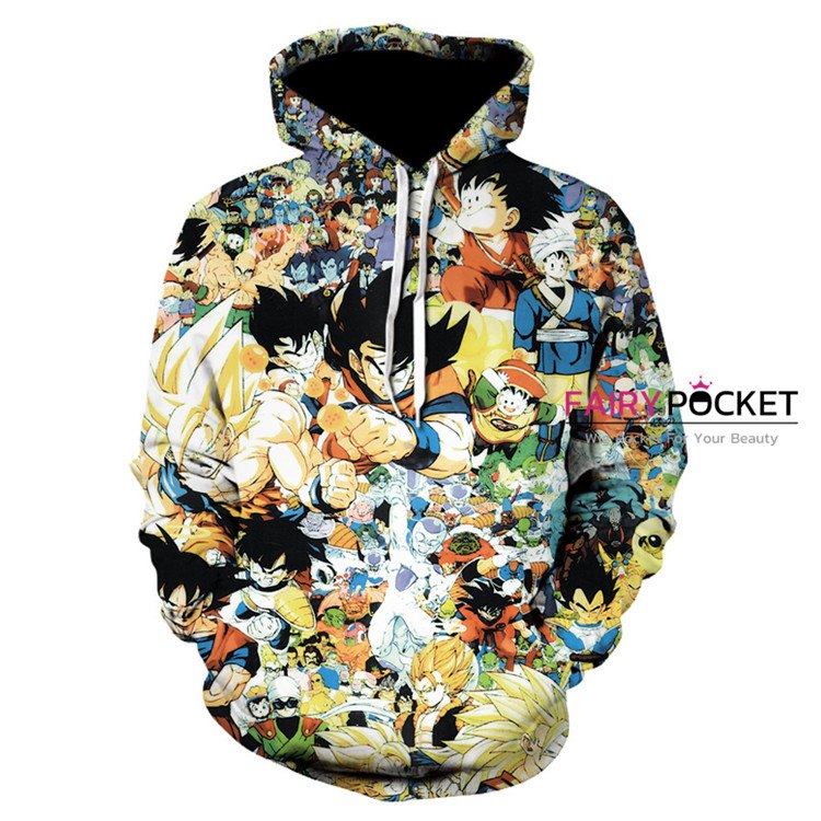 Dragon Ball All in One Hoodie - B