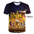 Dragon Ball Son Gohan, Son Goku & Vegeta Super Saiyan T-Shirt