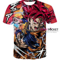 Dragon Ball Son Goku Super Saiyan T-Shirt - D
