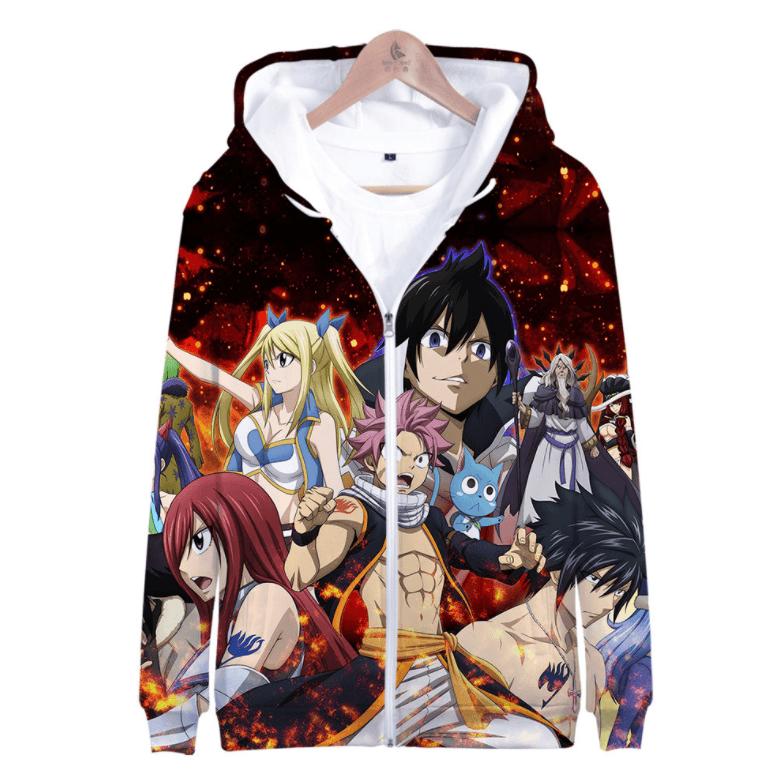 Fairy Tail Anime Jacket/Coat - I
