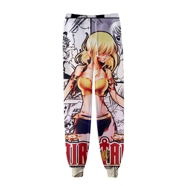 Fairy Tail Anime Jogger Pants Men Women Trousers - D