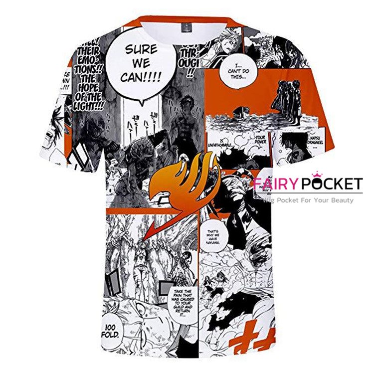 Fairy Tail Manga T-Shirt