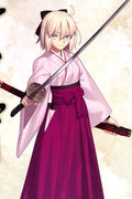 Fate/Grand Order Okita Souji Cosplay Wig