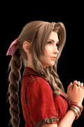 Final Fantasy VII Aerith Gainsborough Cosplay Wig