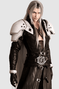 Final Fantasy VII Sephiroth Cosplay Wig