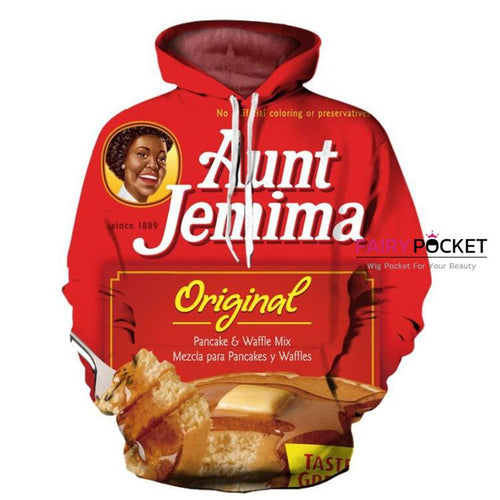 Funny Aunt Jemima Food Hoodie