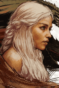 Game of Thrones Daenerys Targaryen Cosplay Wig - Coiled