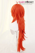 Genshin Impact Diluc Ragnvindr Cosplay Wig
