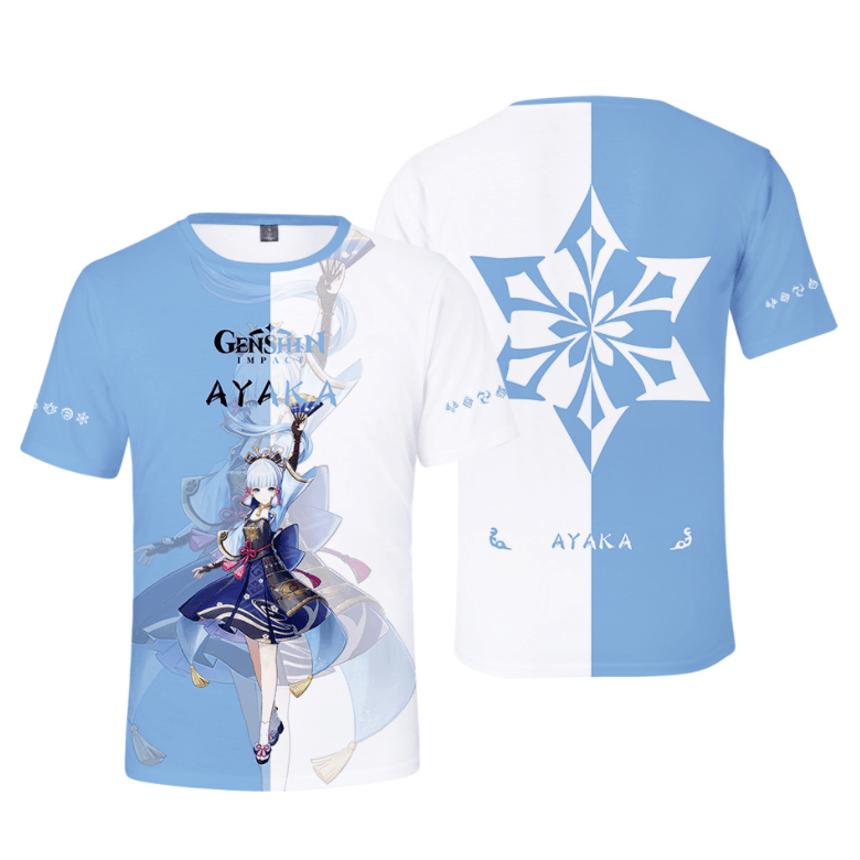Genshin Impact Game T-Shirt - BF