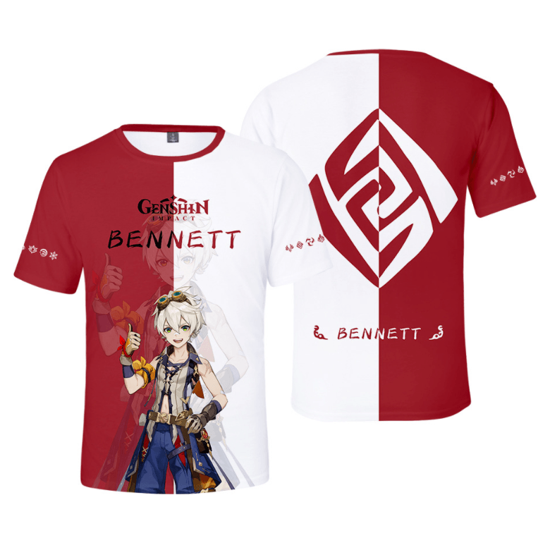 Genshin Impact Game T-Shirt - BN