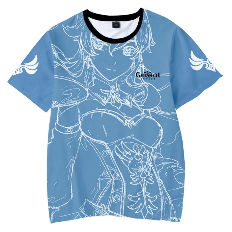 Genshin Impact Game T-Shirt - J