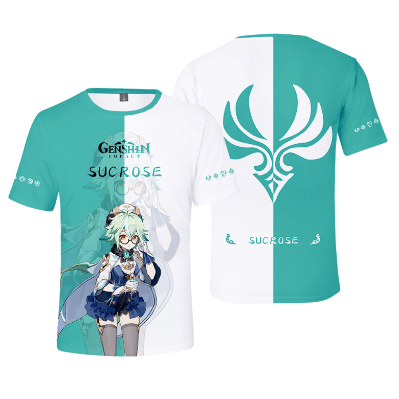 Genshin Impact Game T-Shirt - Q