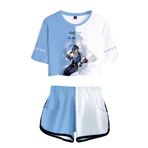Genshin Impact T-Shirt and Shorts Suits - BE