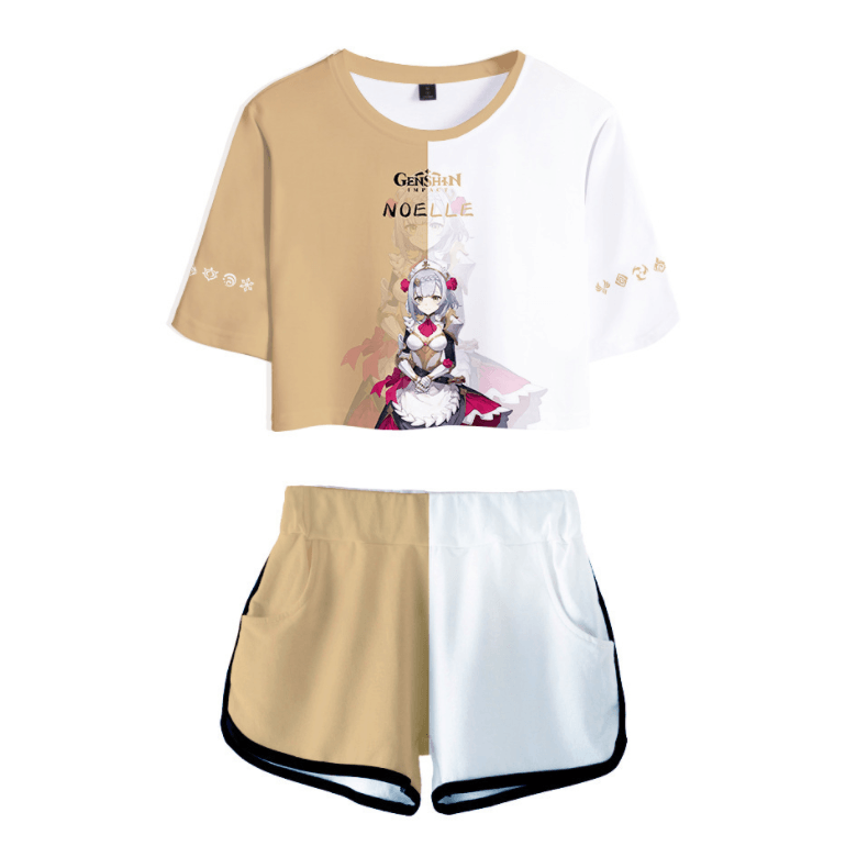 Genshin Impact T-Shirt and Shorts Suits