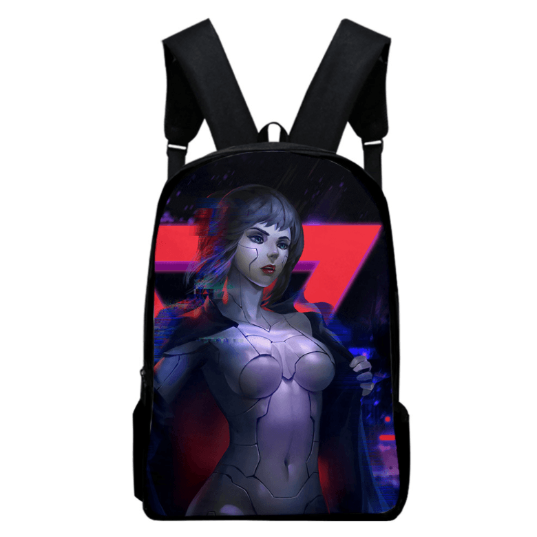 Ghost In The Shell Anime Backpack - D