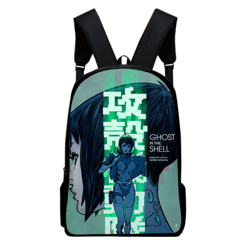 Ghost In The Shell Anime Backpack - F