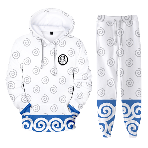 Gintama Hoodie and Trousers Suits - B