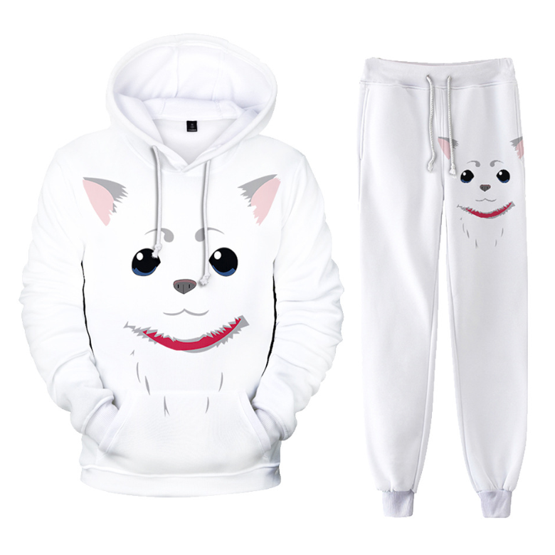 Gintama Hoodie and Trousers Suits