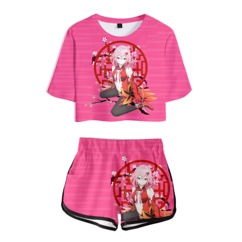 Guilty Crown T-Shirt and Shorts Suits - D