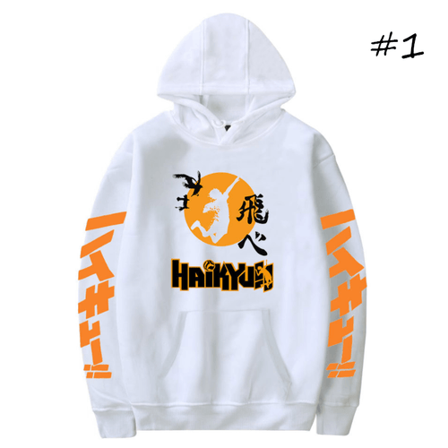 Haikyuu!! Anime Hoodie (6 Colors) - D
