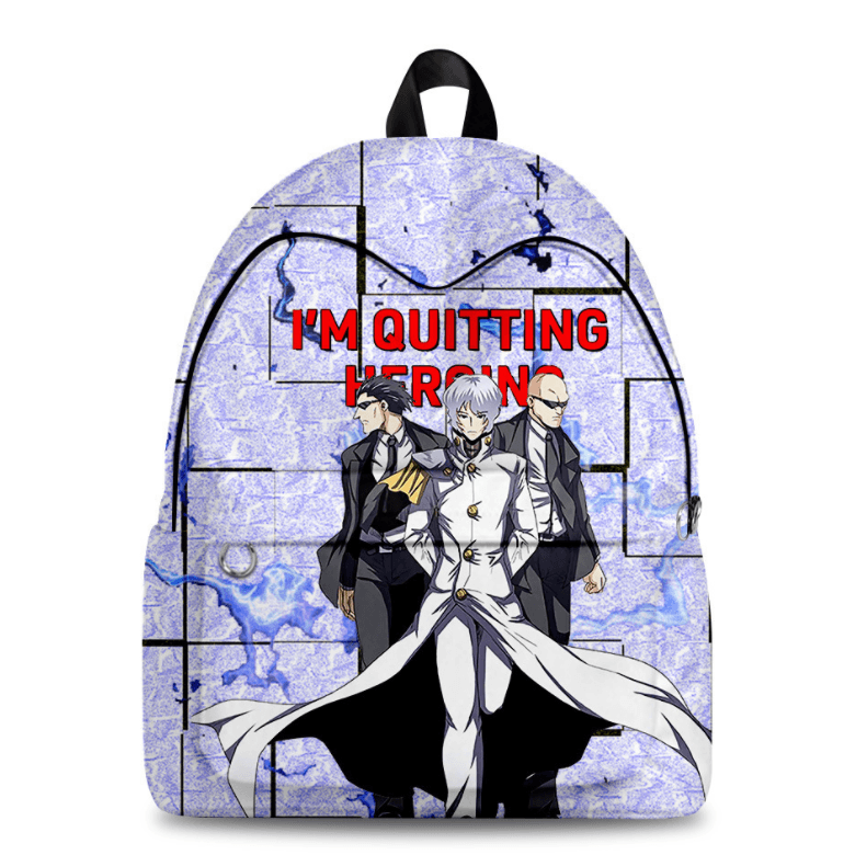 I'm Quitting Heroing Anime Backpack - B