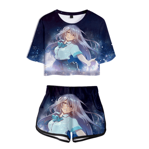 Iroduku The World in Colors Anime T-Shirt and Shorts Suit - I