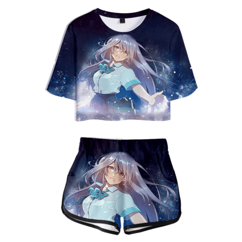 Iroduku The World in Colors Anime T-Shirt and Shorts Suit