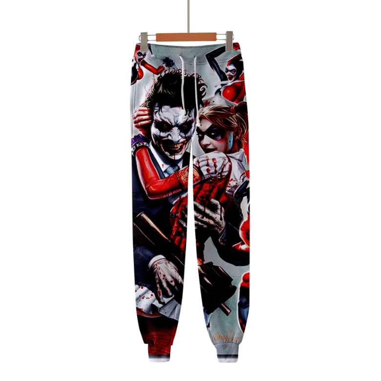Joker Anime Jogger Pants Men Women Trousers - E