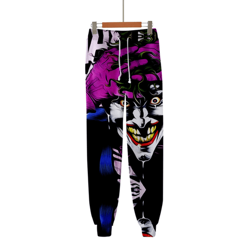 Joker Anime Jogger Pants Men Women Trousers - J