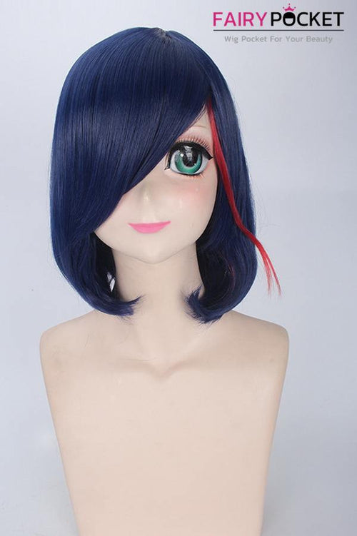 KILL la KILL Ryuko Matoi Anime Cosplay Wig - Dark Blue
