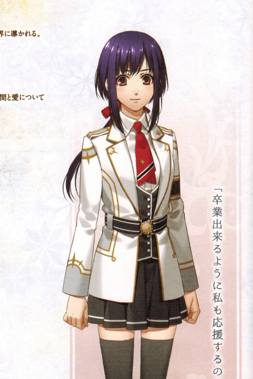 The uniform of Yui in Kamigami no Asobi