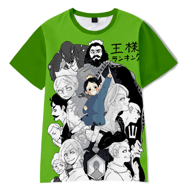 King Ranking Anime T-Shirt - Q