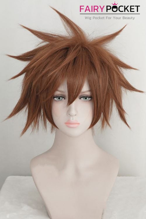 Kingdom Hearts 3 Sora Anime Cosplay Wig