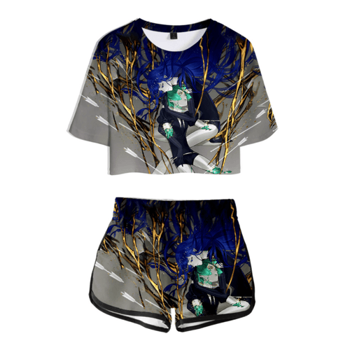 Land of the Lustrous Anime T-Shirt and Shorts Suits - B