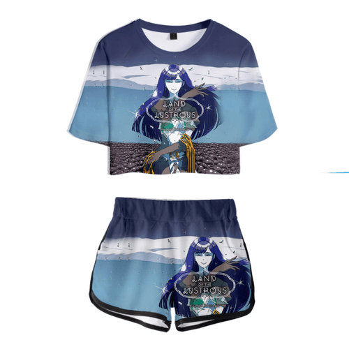 Land of the Lustrous Anime T-Shirt and Shorts Suits - G