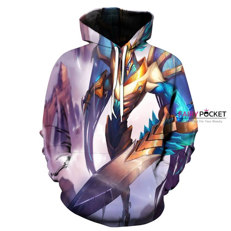  Riot Games Unisex League of Legends Official Hoodie, Get Dunked  Warmup, Small : Clothing, Shoes & Jewelry