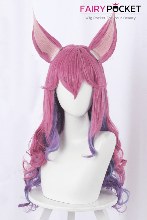 League of Legends Ahri Cosplay Wig (Inclued Ears)