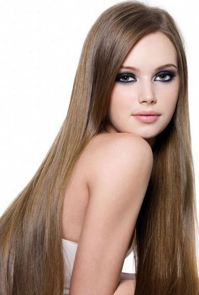 Light Brown Straight Remy Human Hair Lace Wig
