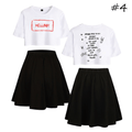 Lil Peep T-Shirt and Skirt Suits (7 Colors)