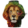 Lion Animal Hoodie - AP